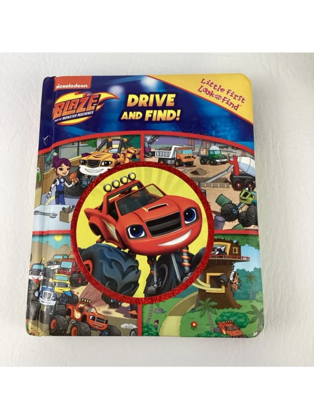 Blaze And The Monster Machines Look Find Book Bundle Lot Diecast Vehicles Lot